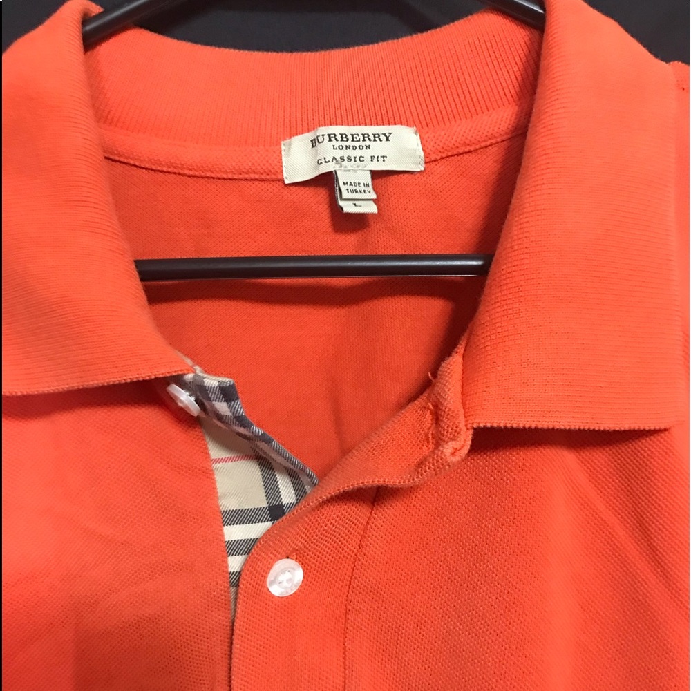 Burberry Polo (Orange)